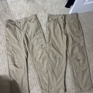 Men's Tan Cargo Pants